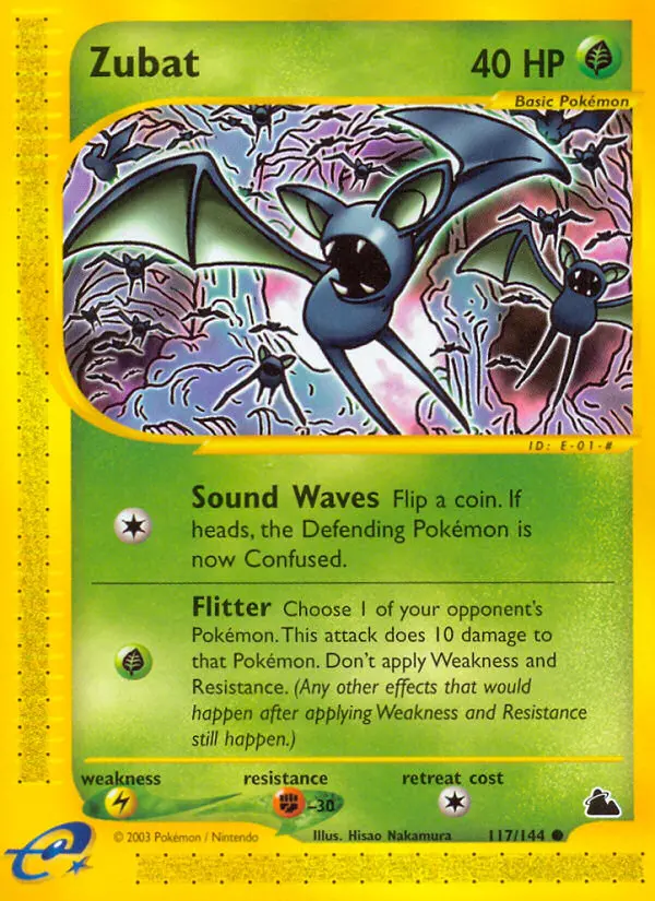 Carte Pokémon Nosferapti — Skyridge