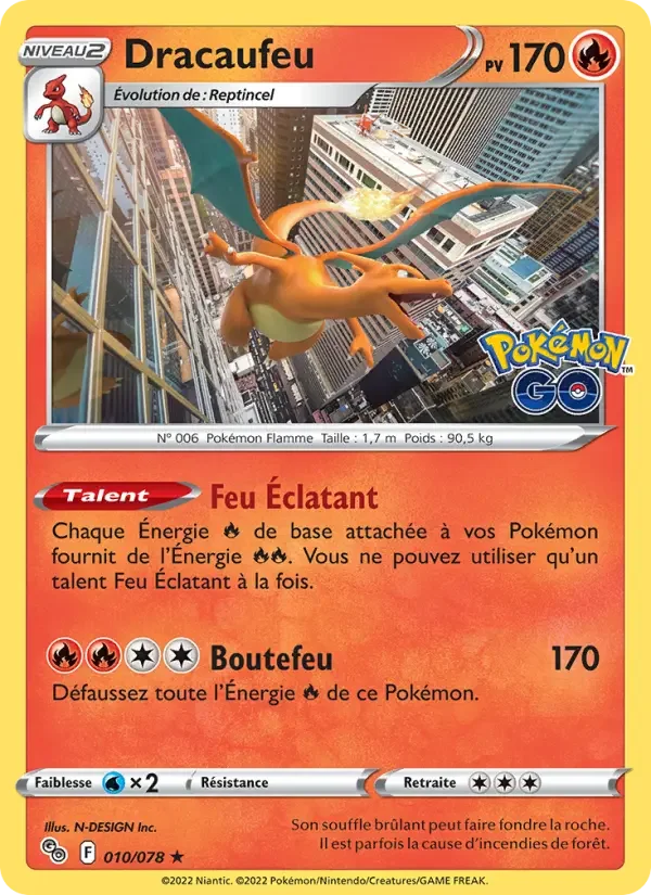Carte Dracaufeu