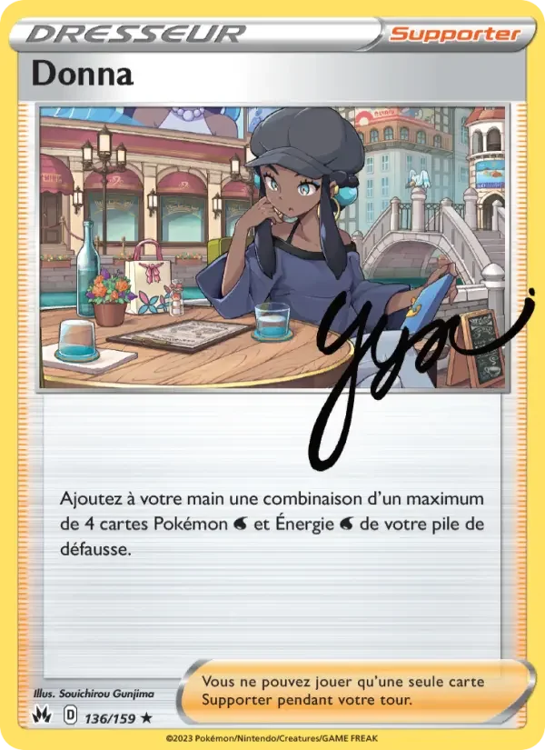 Carte Pokémon Donna — Zénith Suprême