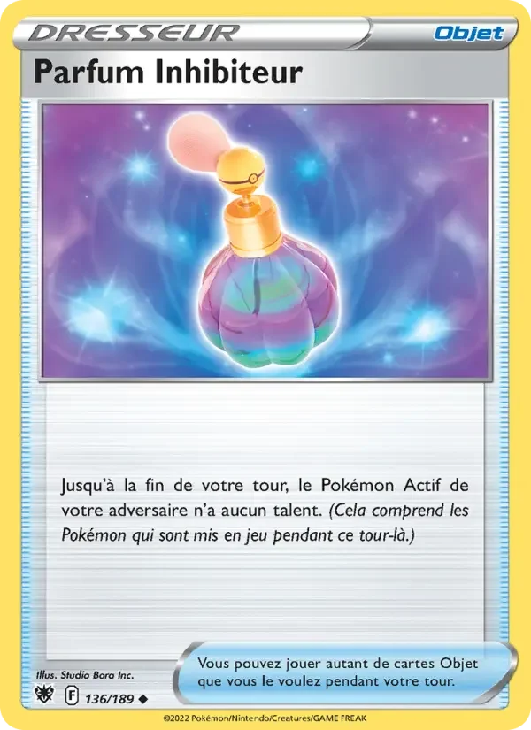 Carte Parfum Inhibiteur