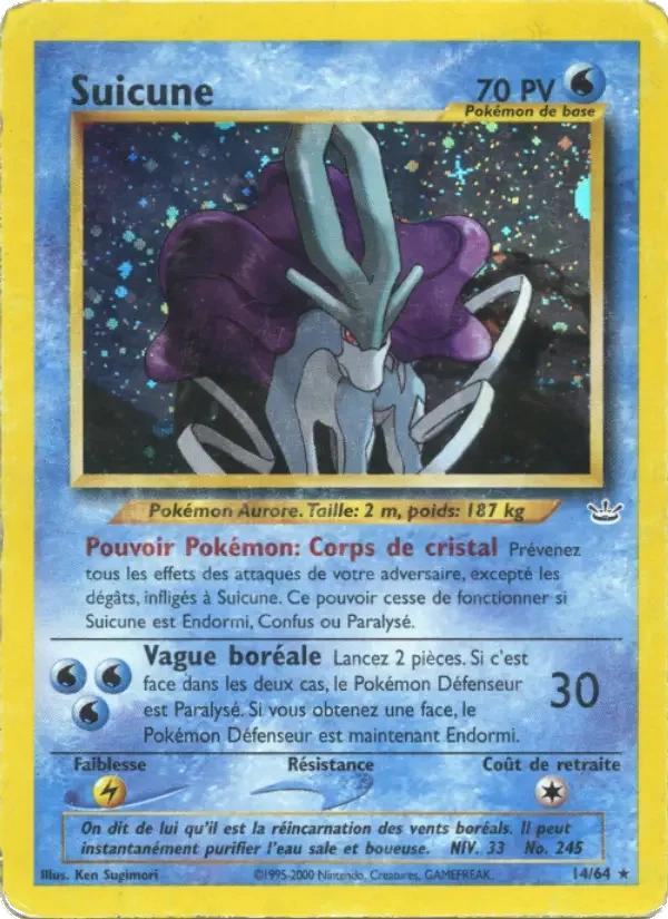 Carte Suicune