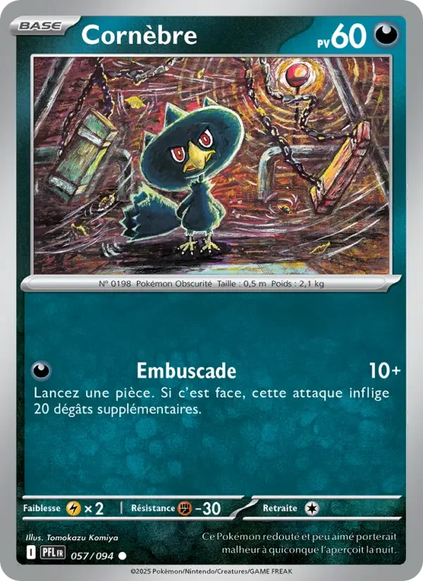 Carte Cornèbre