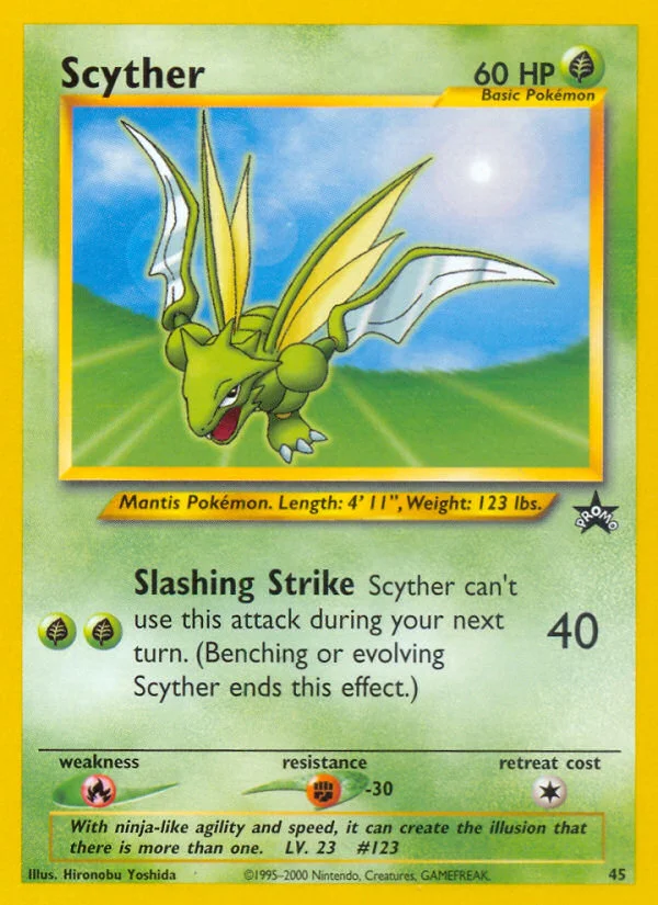 Carte Pokémon Insécateur — Promos Wizards