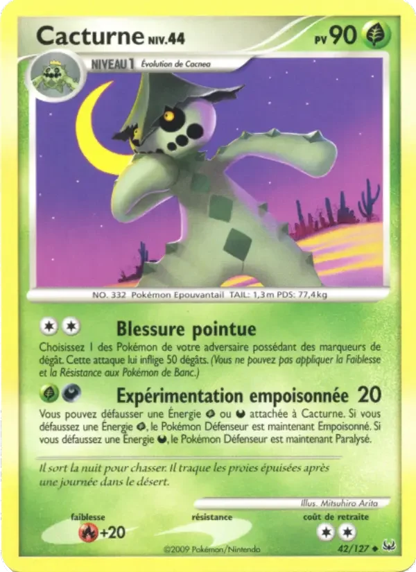 Carte Cacturne
