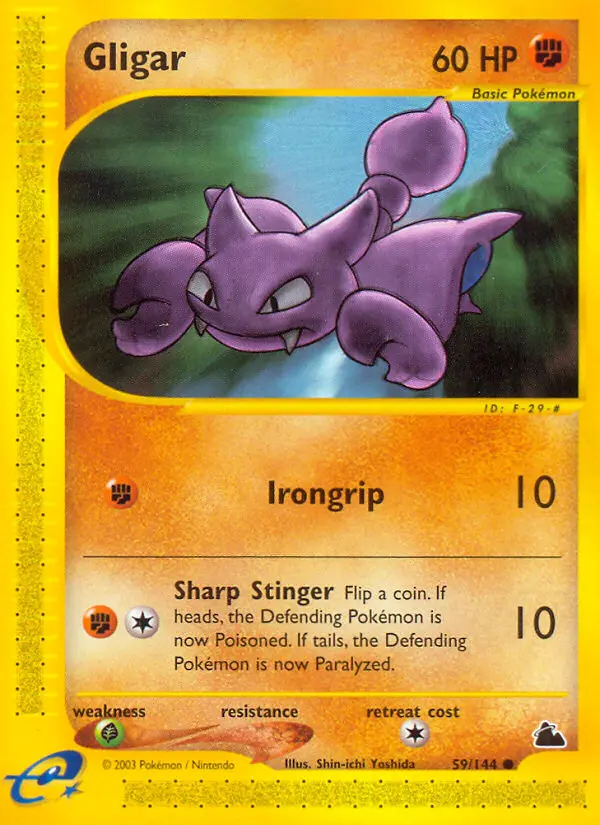 Carte Pokémon Scorplane — Skyridge
