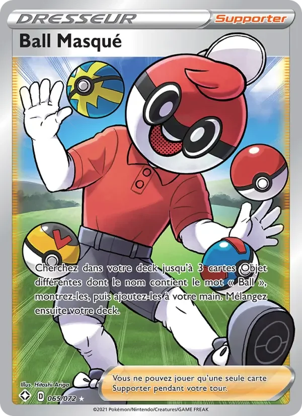 Carte Ball Masqué