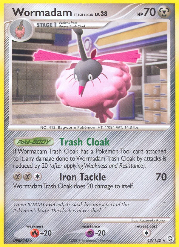 Carte Pokémon Cheniselle Cape Déchet — Merveilles Secrètes