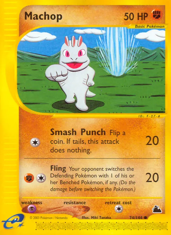 Carte Pokémon Machoc — Skyridge
