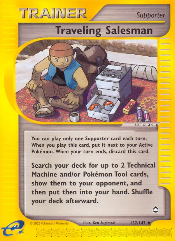 Carte Pokémon Traveling Salesman — Étincelles Déferlantes