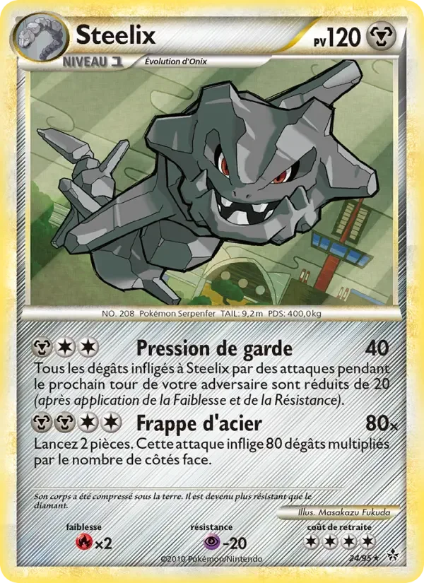 Carte Pokémon Steelix — Déchaînement