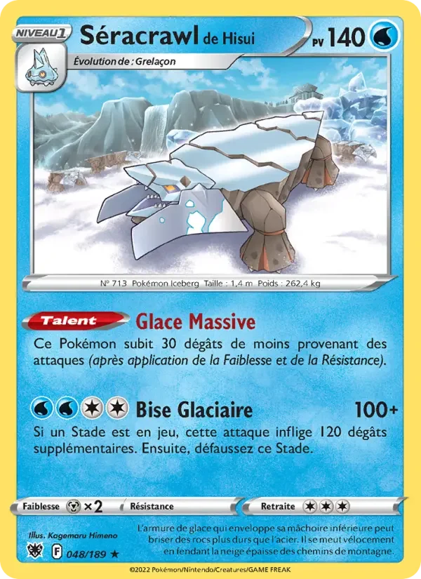 Carte Séracrawl de Hisui