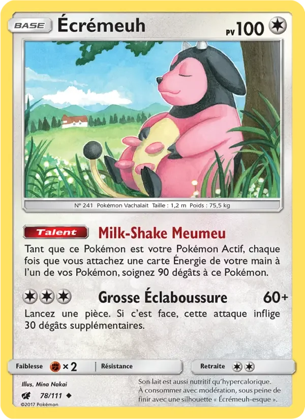 Carte Pokémon Écrémeuh — Invasion Carmin