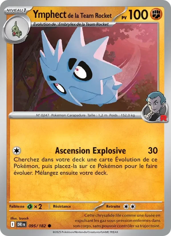 Carte Pokémon Ymphect de la Team Rocket — Rivalités Destinées