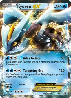 Carte Pokémon Kyurem ex — Promos Noir et Blanc