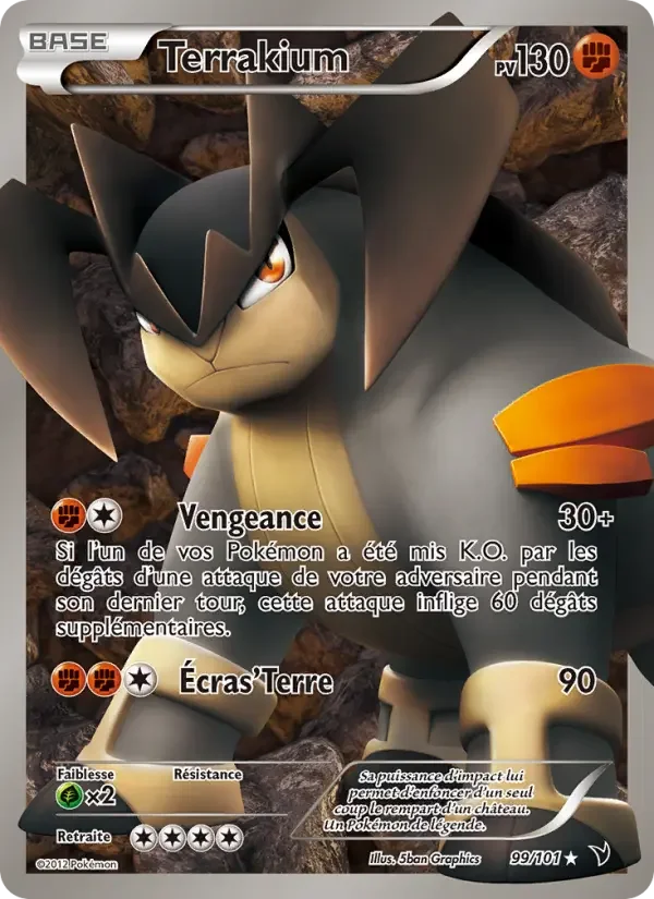 Carte Pokémon Terrakium — Nobles Victoires