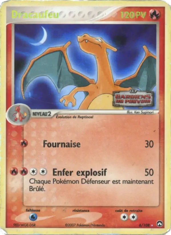 Carte Dracaufeu