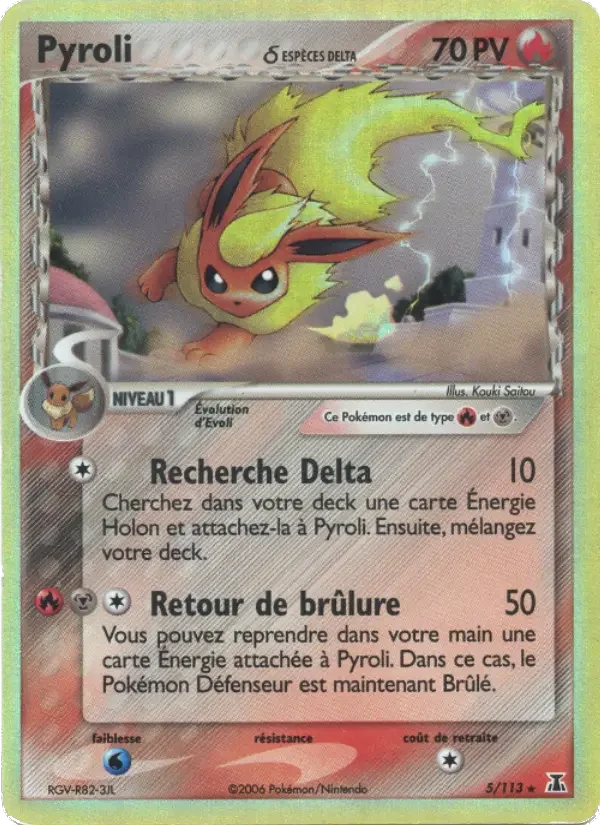 Carte Pyroli δ