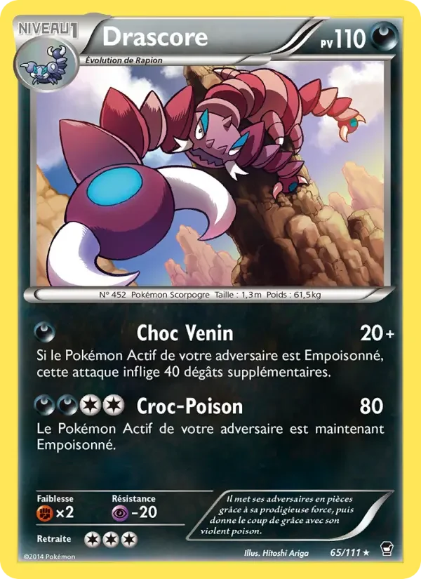 Carte Pokémon Drascore — Poings Furieux