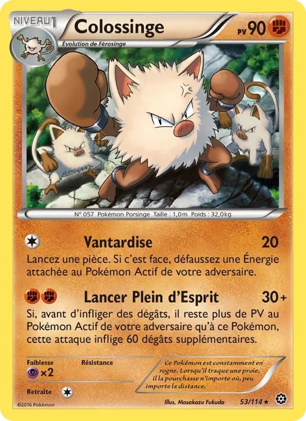 Carte Colossinge