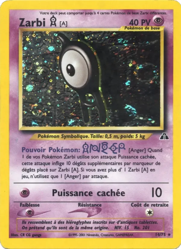 Carte Zarbi A