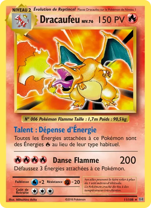 Carte Dracaufeu