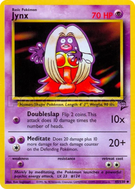 Carte Pokémon Lippoutou — Base Set 2