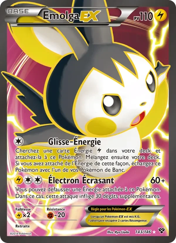 Carte Emolga EX