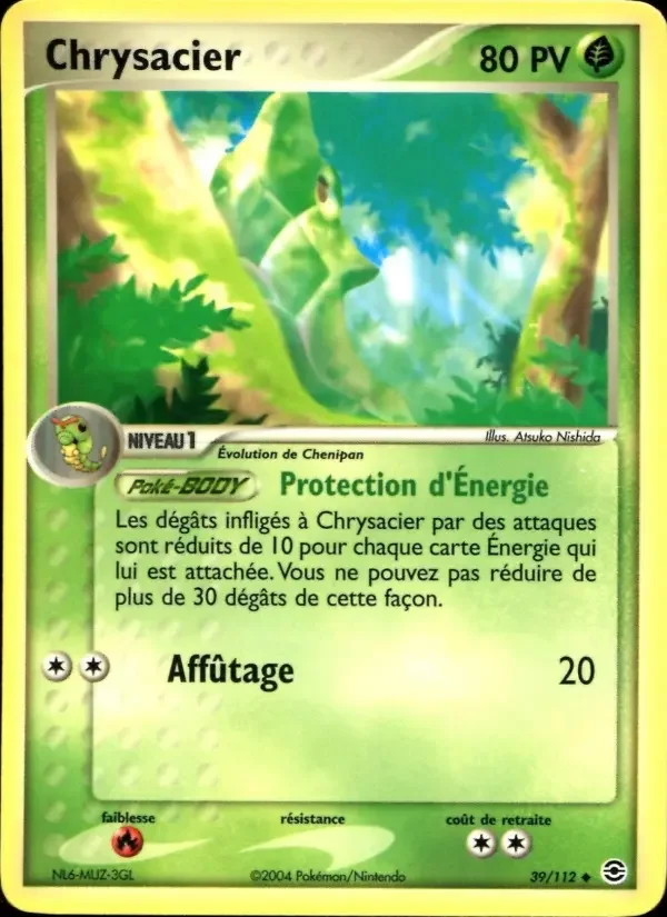 Carte Chrysacier