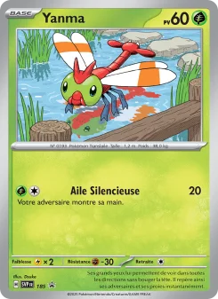 Carte Pokémon Yanma — Promos Écarlate et Violet