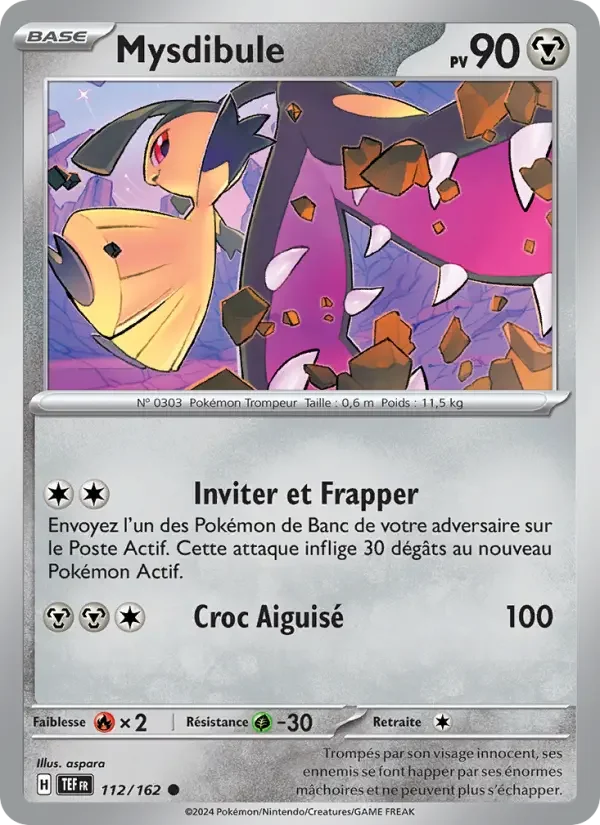 Carte Pokémon Mysdibule — Forces Temporelles