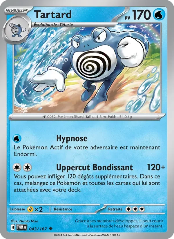 Carte Pokémon Tartard — Mascarade Crépusculaire