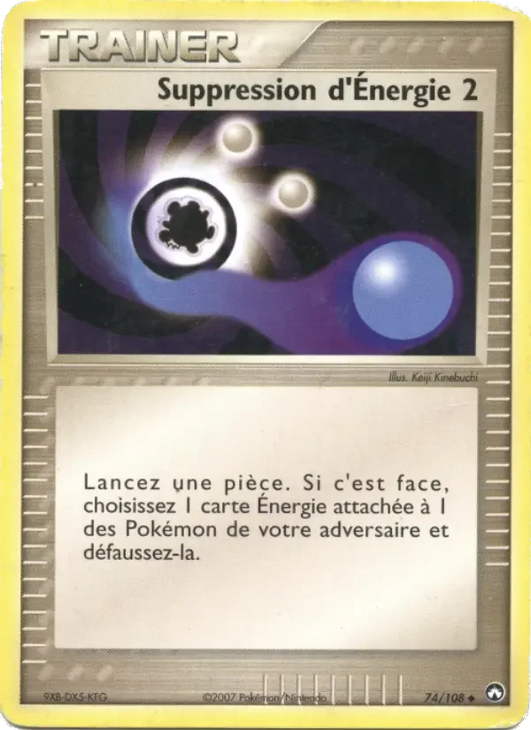 Carte Suppression d'Énergie 2