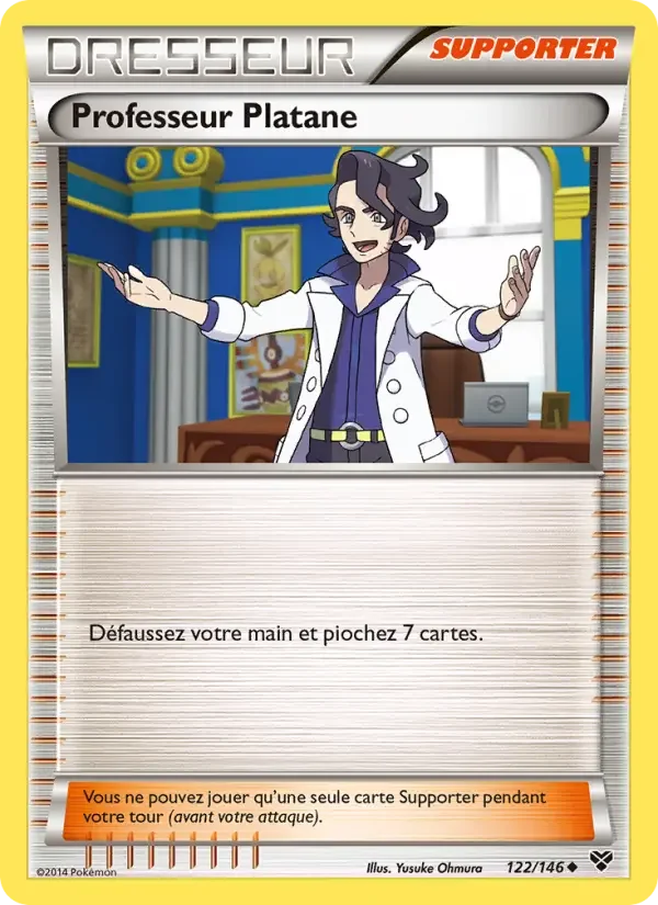 Carte Professeur Platane