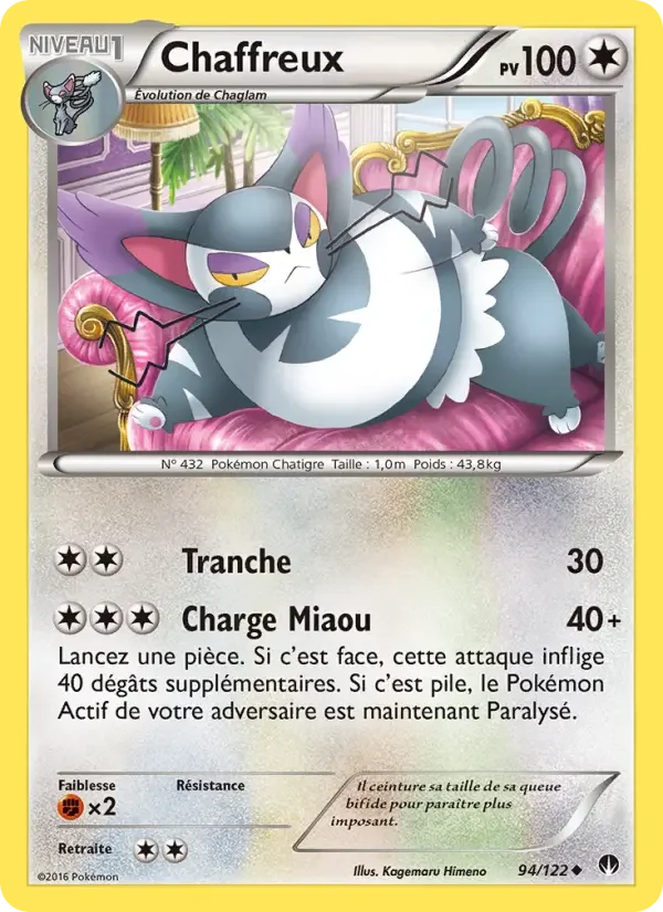 Carte Chaffreux