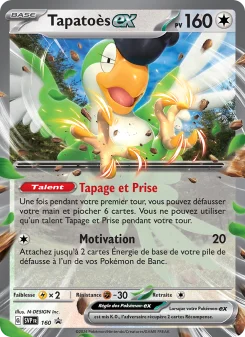 Carte Pokémon Tapatoès-ex — Promos Écarlate et Violet
