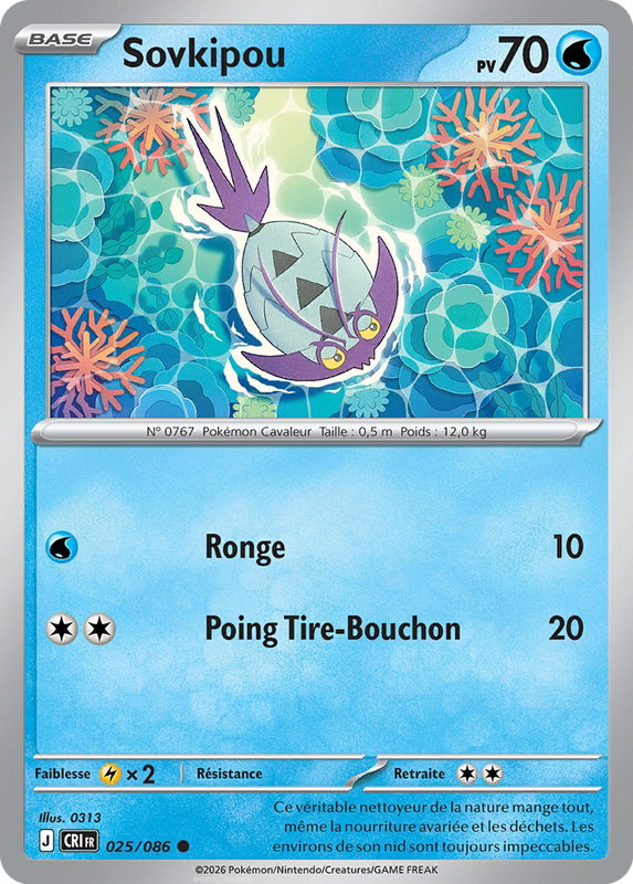Carte Pokémon Sovkipou — Chaos Ascendant
