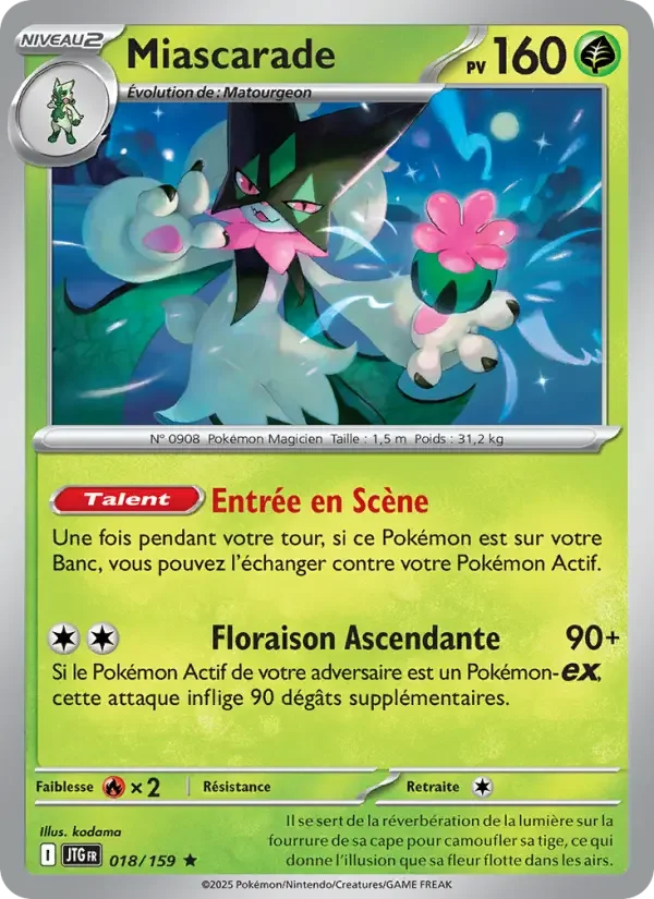 Carte Pokémon Miascarade — Aventures Ensemble