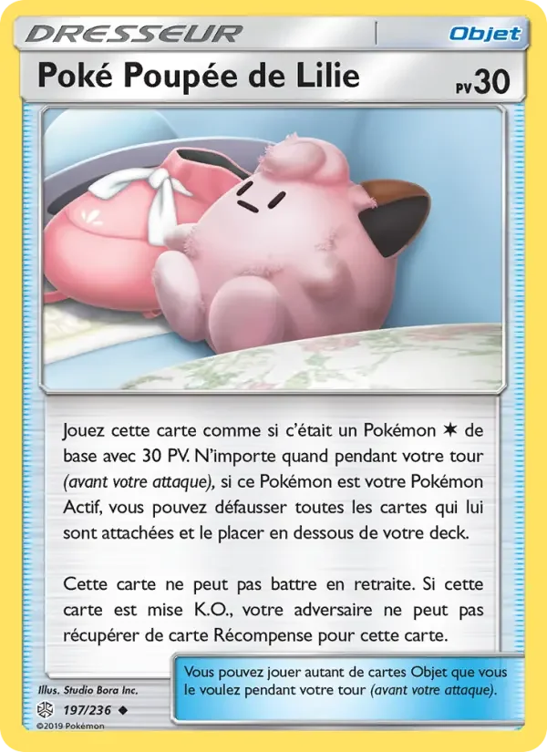 Carte Poké Poupée de Lilie
