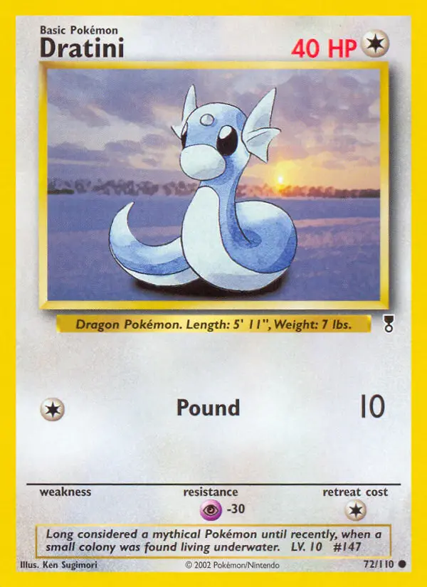 Carte Pokémon Minidraco — Legendary Collection