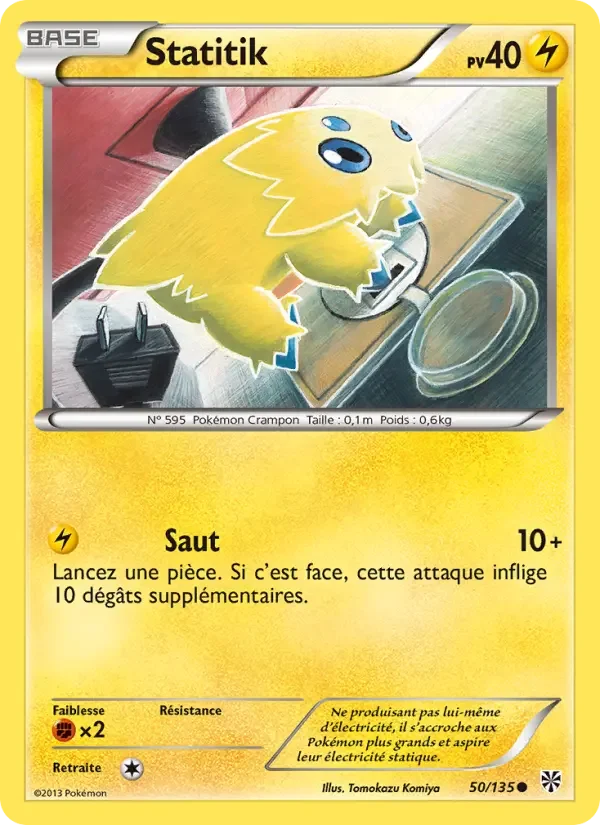 Carte Pokémon Statitik — Tempête Plasma