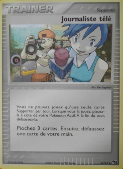 Carte Journaliste télé