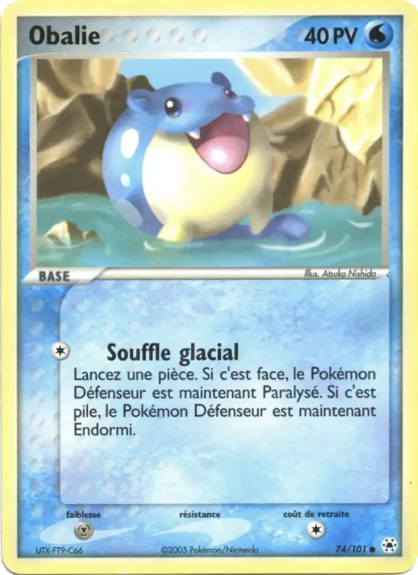 Carte Pokémon Obalie — Légendes Oubliées