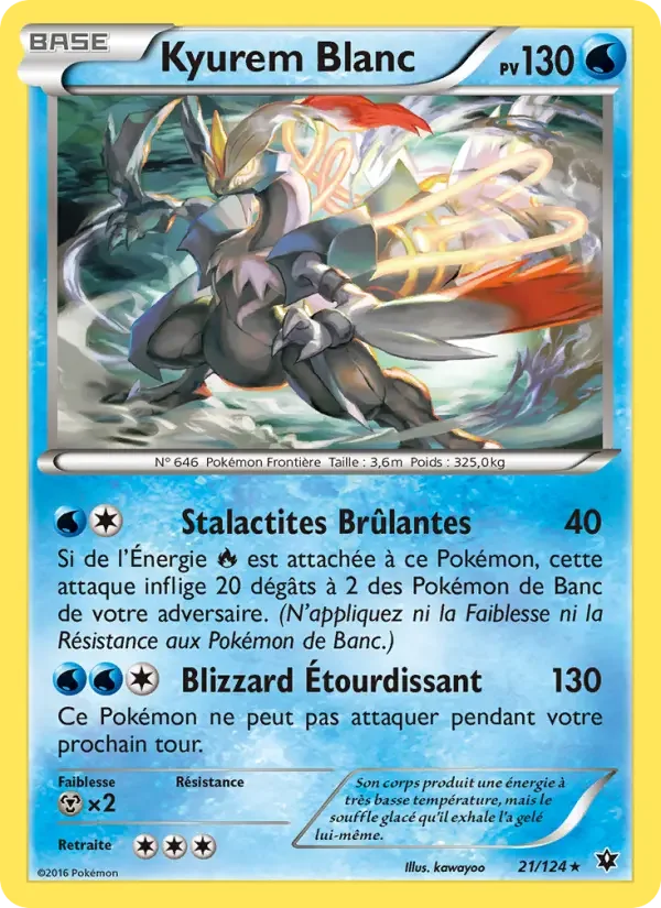 Carte Kyurem Blanc