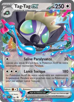 Carte Pokémon Tag-Tag-ex — Promos Écarlate et Violet