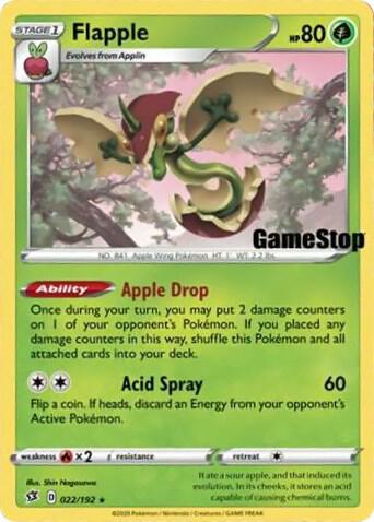 Carte Pokémon Pomdrapi — Clash des Rebelles