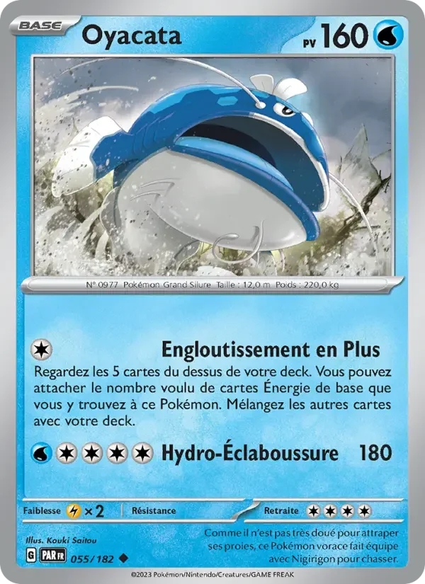 Carte Pokémon Oyacata — Faille Paradoxe