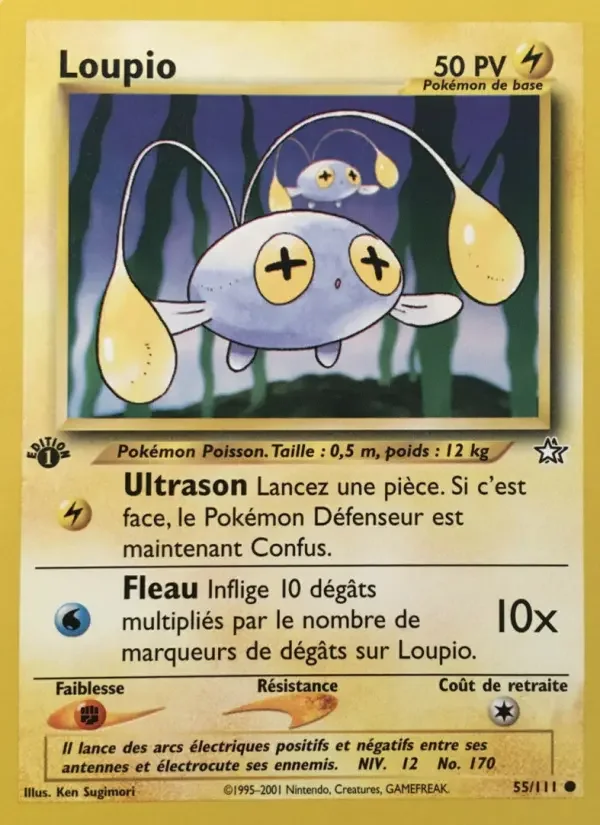 Carte Pokémon Loupio — Neo Genesis