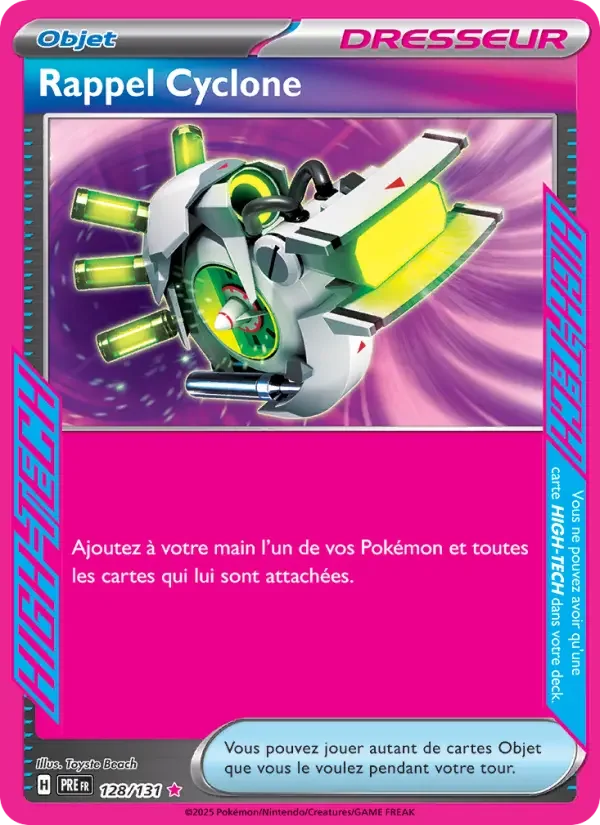 Carte Rappel Cyclone