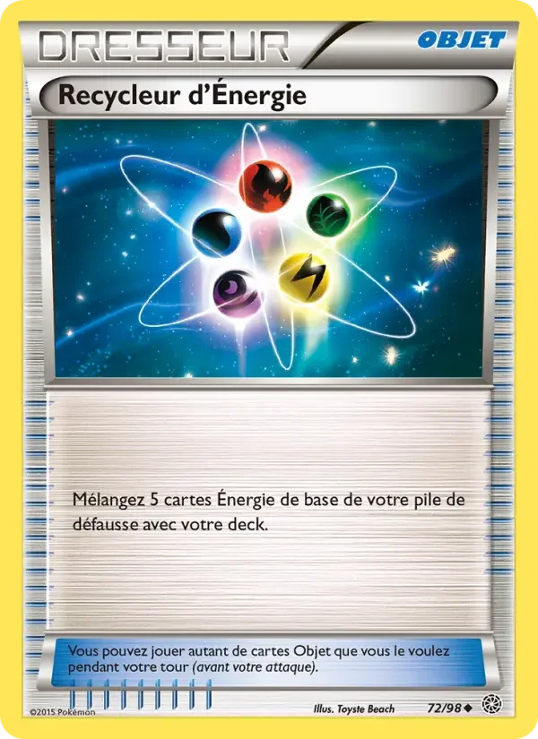 Carte Recycleur d'Énergie