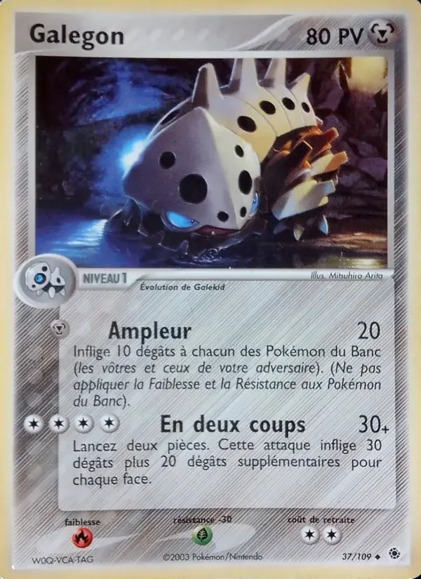 Carte Pokémon Galegon — Rubis & Saphir